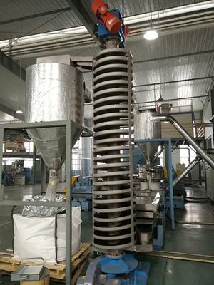 Air Cooling Vibrating Spiral Conveyor