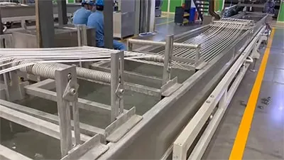 Strand Dewatering Unit for Strand Pelletizing Ⅰ